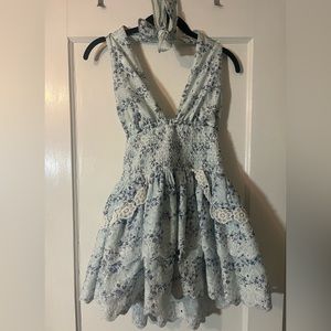 W.A.P.G. halter mini dress (no longer sold on site)